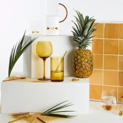 Gobelet en verre ambre 55cl - Champart