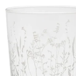 Gobelet en verre champetre blanc - bodega