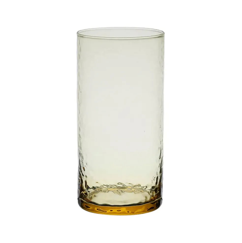 Gobelet en verre jaune 55cl - Aurore