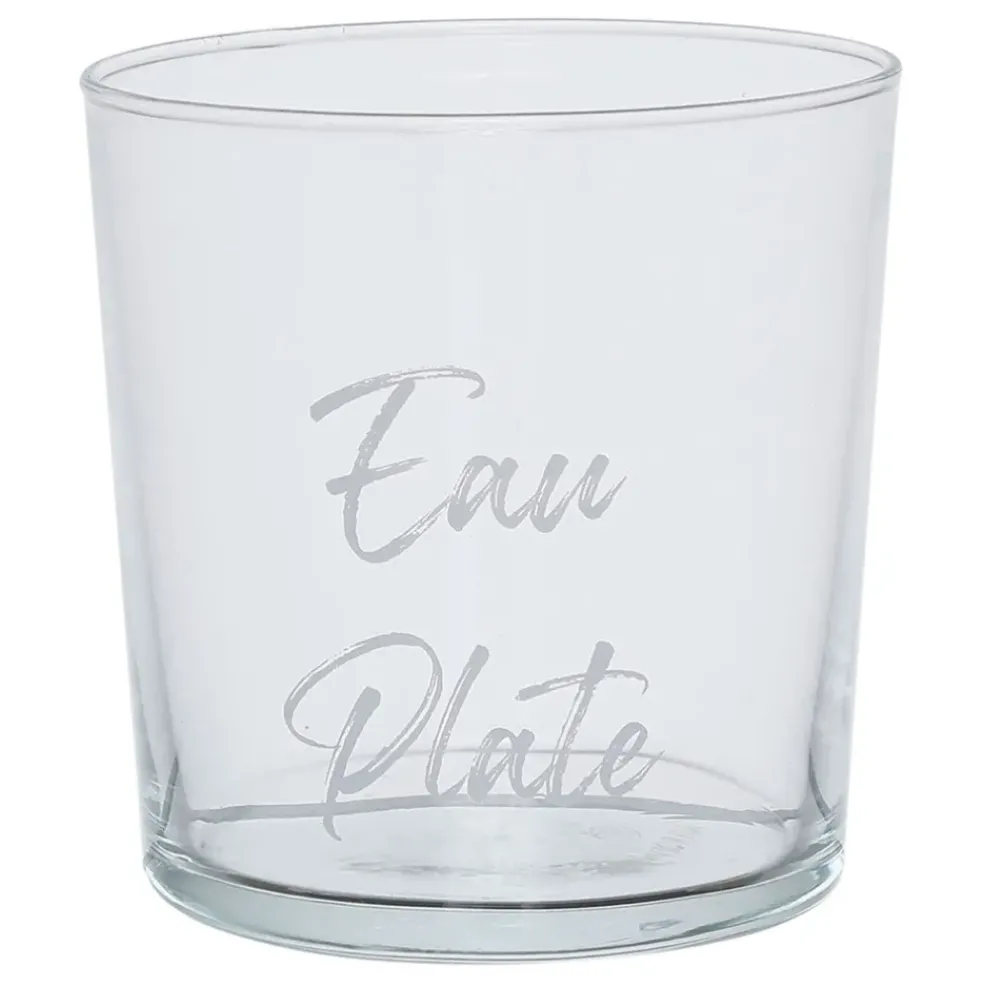 Gobelet "eau plate" en verre blanc 36cl - Bodega