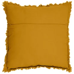 Housse de coussin en coton cumin 45x45cm - Nalia
