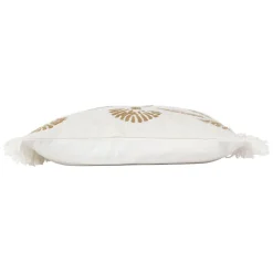 Housse de coussin en coton beige 45x45cm - Jaklel