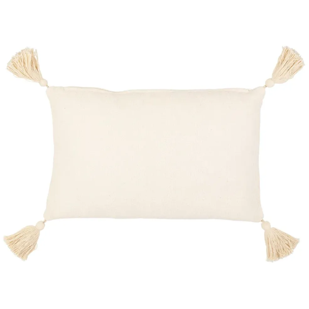 Housse de coussin en coton ecru 50x30cm - Organic
