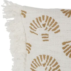 Housse de coussin en coton beige 50x30cm - Jaklel