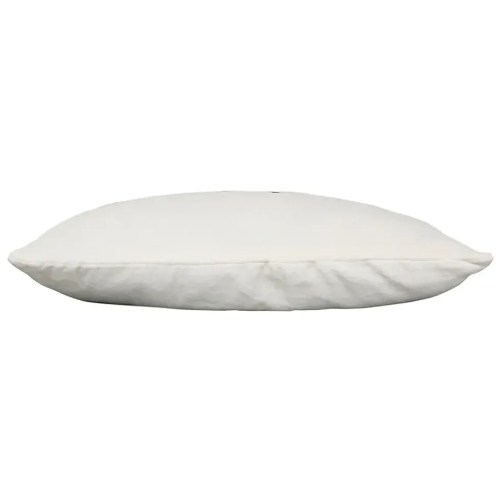 Housse de coussin en velours écru 50x30cm - Songes