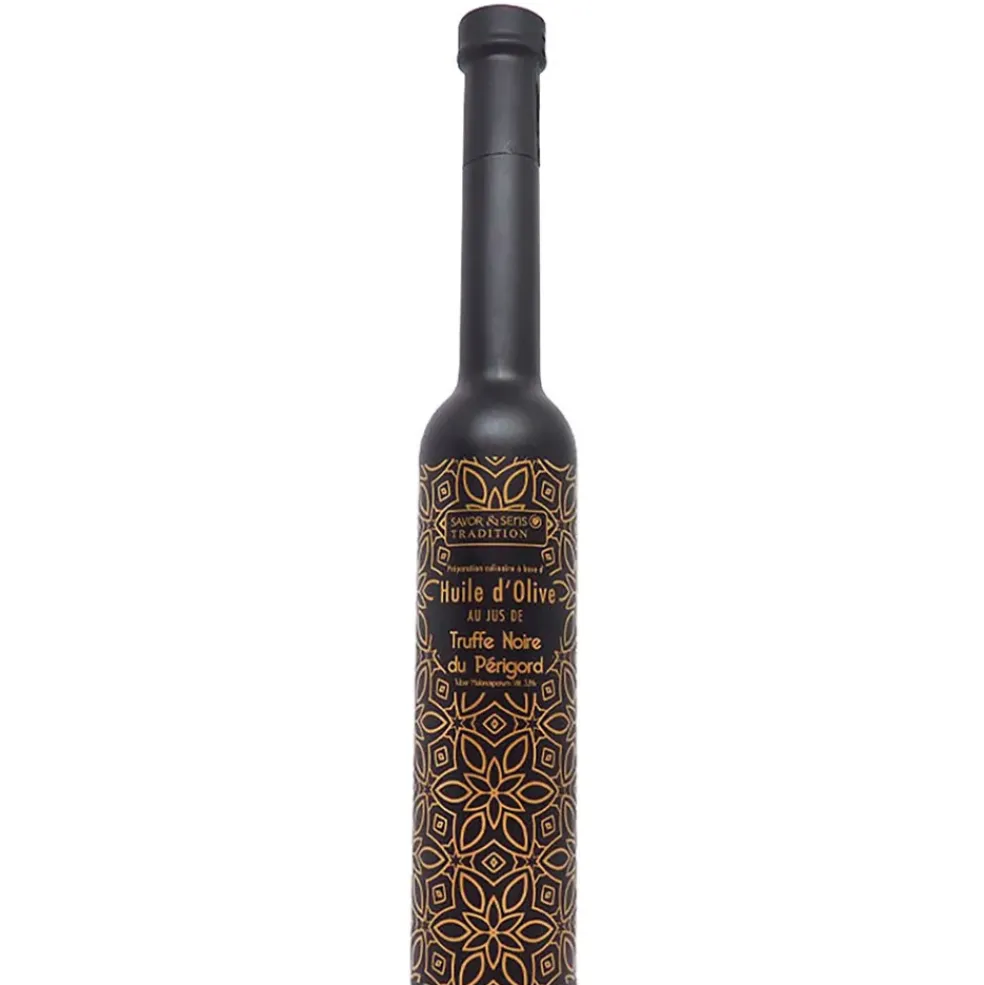 Huile d'olive jus de truffe noire