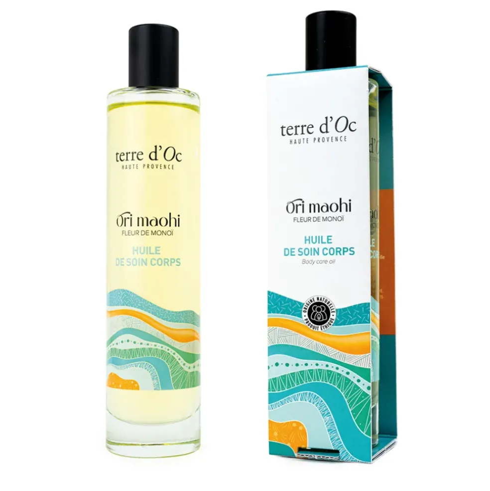 Huile soins bio parfumee fleur de monoi - ori maohi 100ml