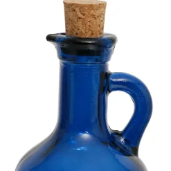 Huilier indigo 25cl en verre recyclé - aheli