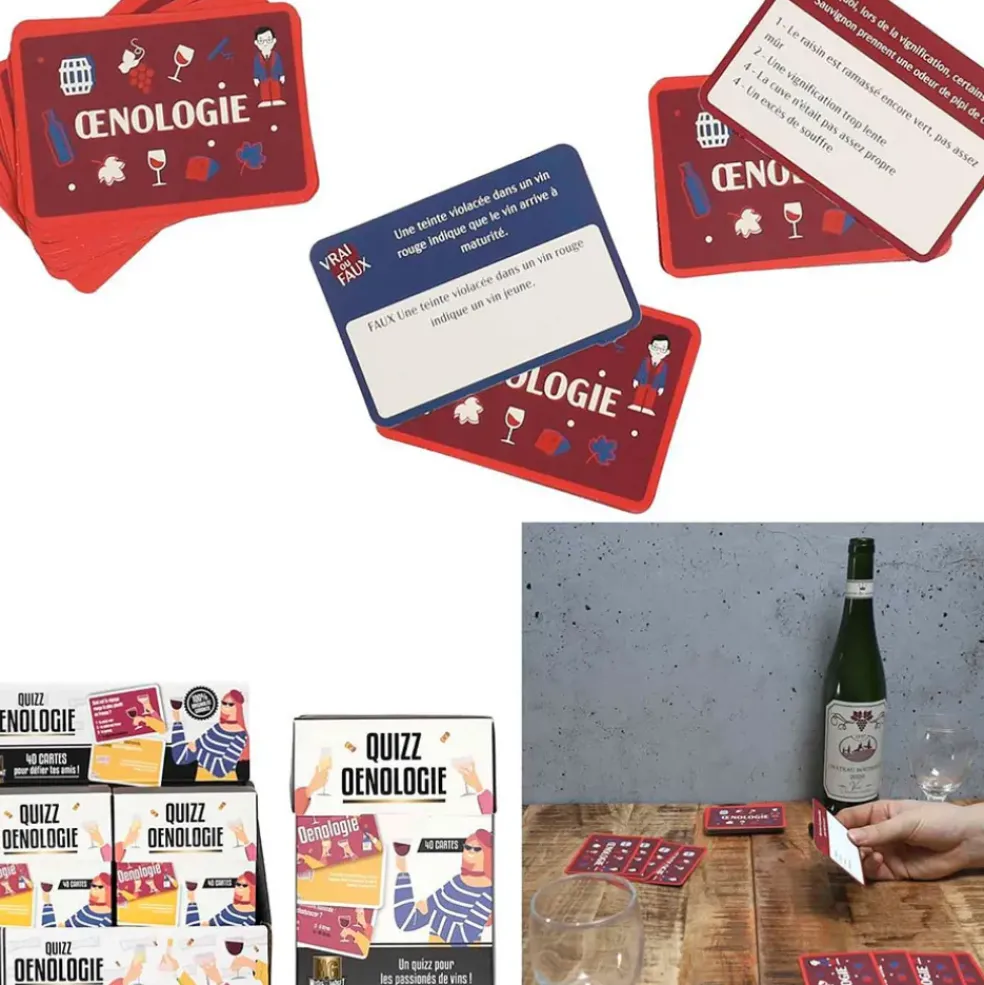 Jeu du quizz œnologie