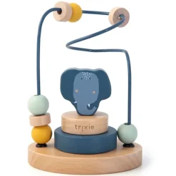 Jouet labyrinthe de perles en bois - mrs. elephant
