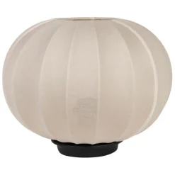 Lampe en coton beige h28.5cm - Klosen