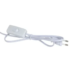 Lampe en coton écru d40xh28.5cm - Aurore