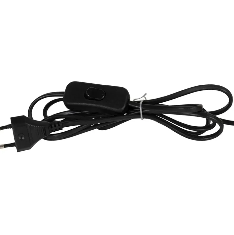 Lampe en manguier et coton naturel h47.5cm - Eterra
