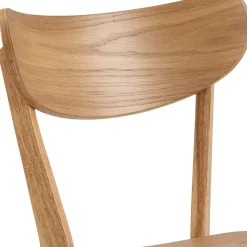 Lot de 2 chaises de salle à manger en chêne - Roxy