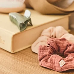 Lot de 2 chouchous gaze de coton