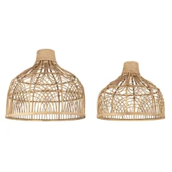 Lot de 2 suspensions non électrifiées d42/d48cm naturel - arc element