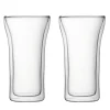 Lot de 2 tasses double paroi 40cl - assam