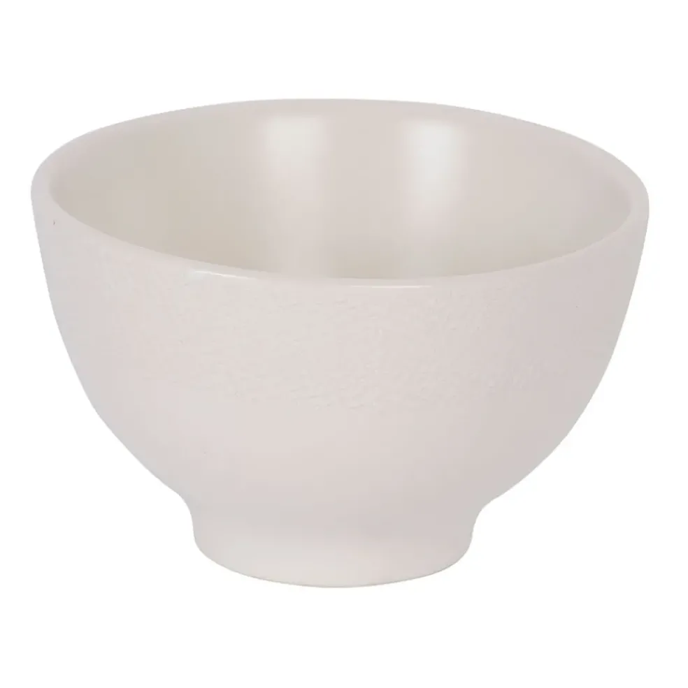 Mini bol en grès blanc d9.5cm - vesuvio