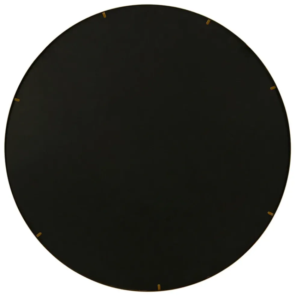 Miroir en fer doré d60cm - Ilena