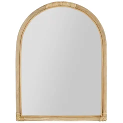 Miroir en rotin naturel 40xh53cm - Mirage