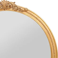 Miroir rond doré 80x84cm - sonate