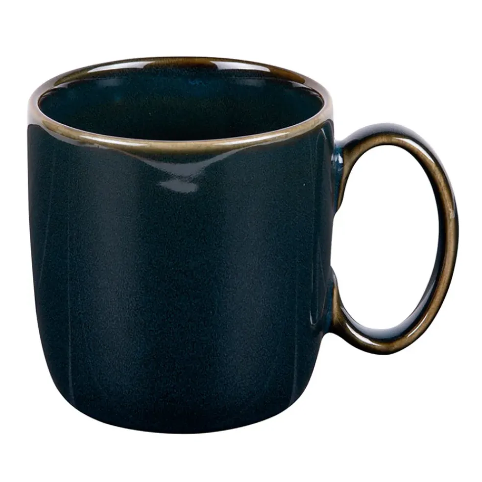 Mug en grès bleu 38cl - Elyas