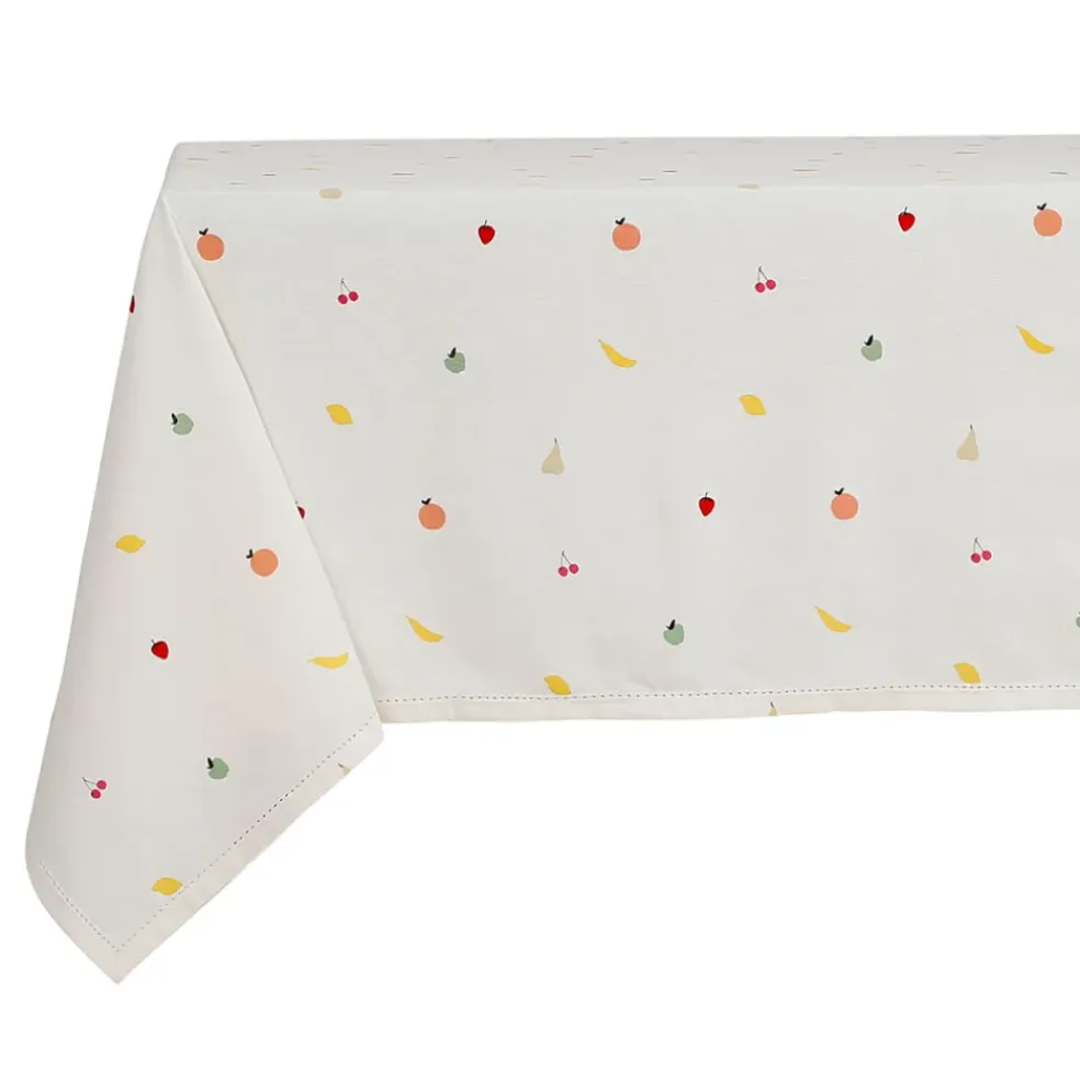 Nappe en coton multicolore 250x145cm - Les Fruits