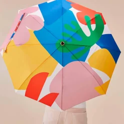 Parapluie compact manche tête de canard matisse