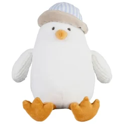 Peluche mouette en tissu blanc - Eté A La Mer