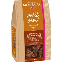 Petit croc' lait caramel et nougat 120g