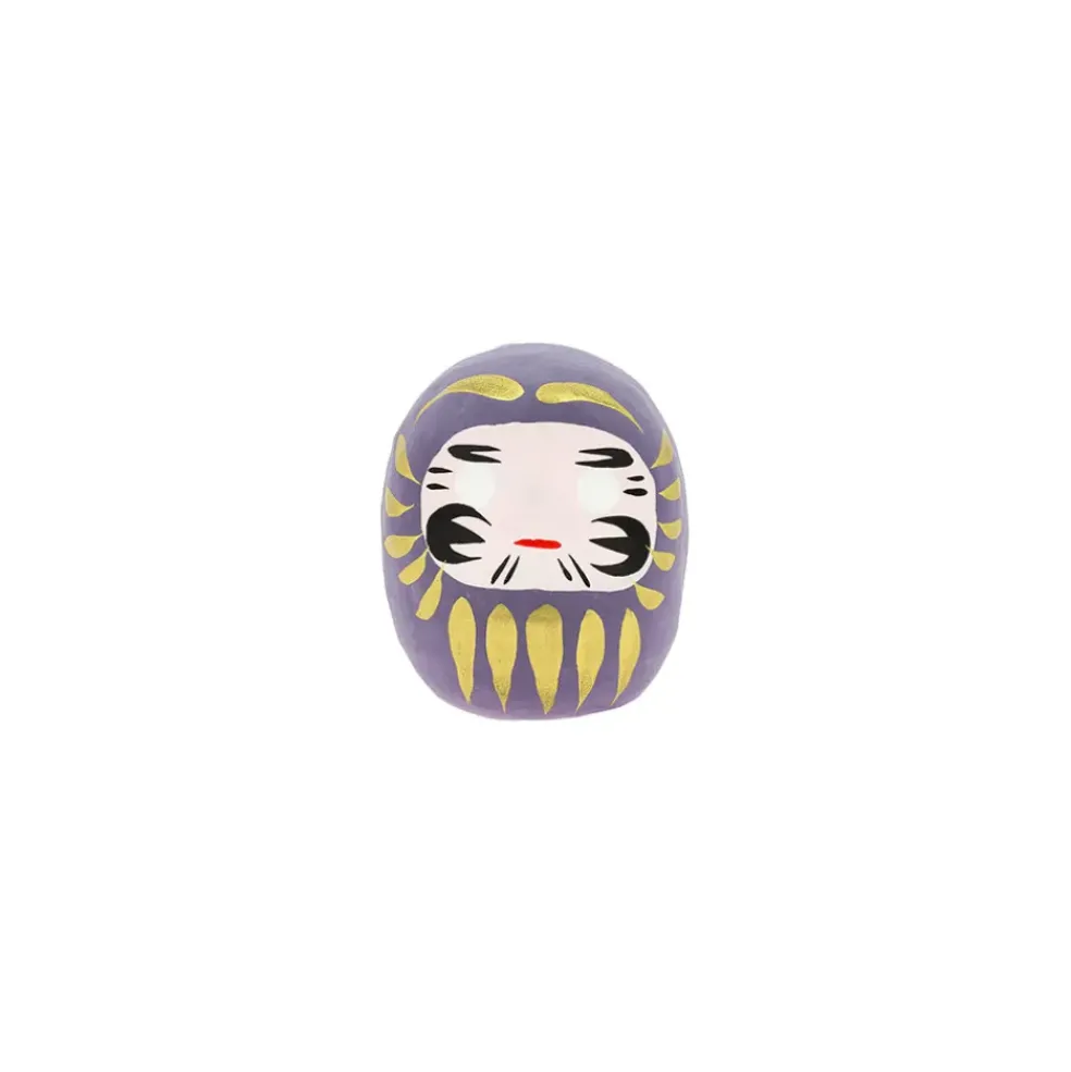 Petit daruma violet longévité