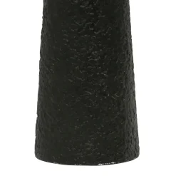 Pied de lampe cylindrique en fer h39cm noir - fenyx
