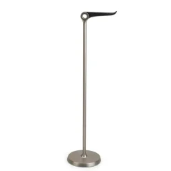 Porte-papier toilette tucan en métal couleur nickel
