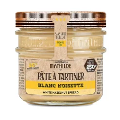Pâte à tartiner blanc noisette 250g
