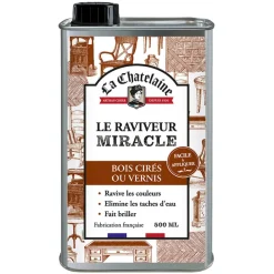 Raviveur miracle pour bois cirés ou vernis 500ml