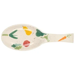 Repose cuillère en grès multicolore - P'tit Légume