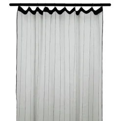 Rideau en lin blanc 140x280cm - Calvi