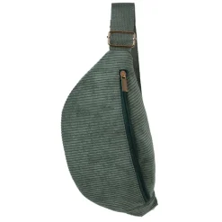 Sac banane en velours côtelé émeraude - Bananez
