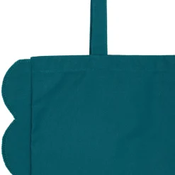 Sac tote bag en coton émeraude - Romancero