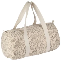 Sac weekend ecru et noir - Tulum