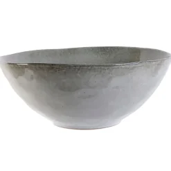 Saladier en grès gris d28cm - Au grès du temps