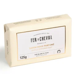 Savon doux parfumé - thé blanc et yuzu 125g