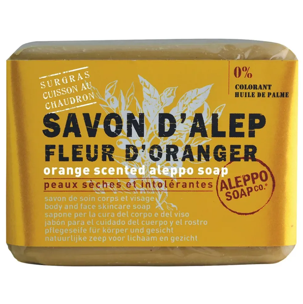 Savon d'alep fleur d'oranger 100g