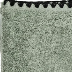 Serviette de bain en coton celadon 70x130cm - Issey