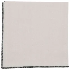 Serviette x2 corino naturel 35x35cm coton lavé 170g/m2