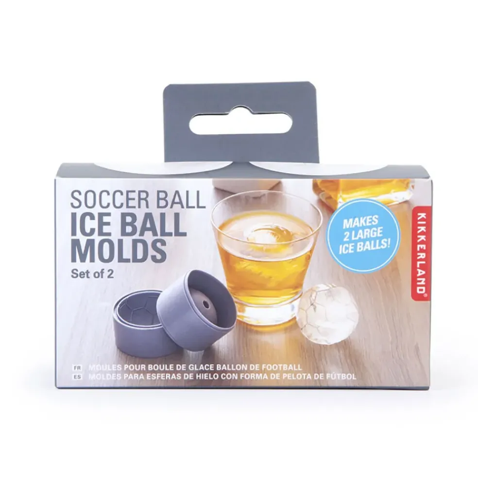 Set de moule a glaçons balle de foot