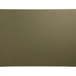 Set de table rectangle simili cuir olive 46x33cm - Optic