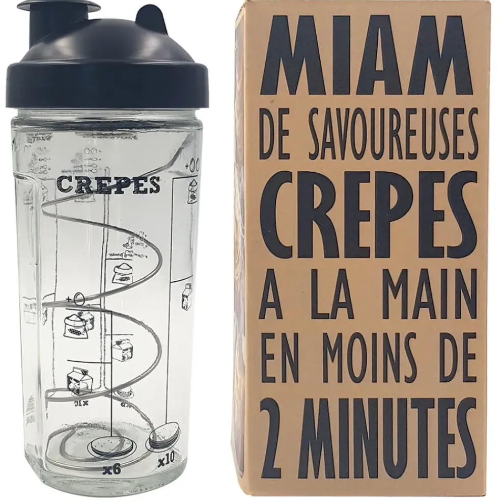 Shaker à crèpes, pancakes et gauffres
