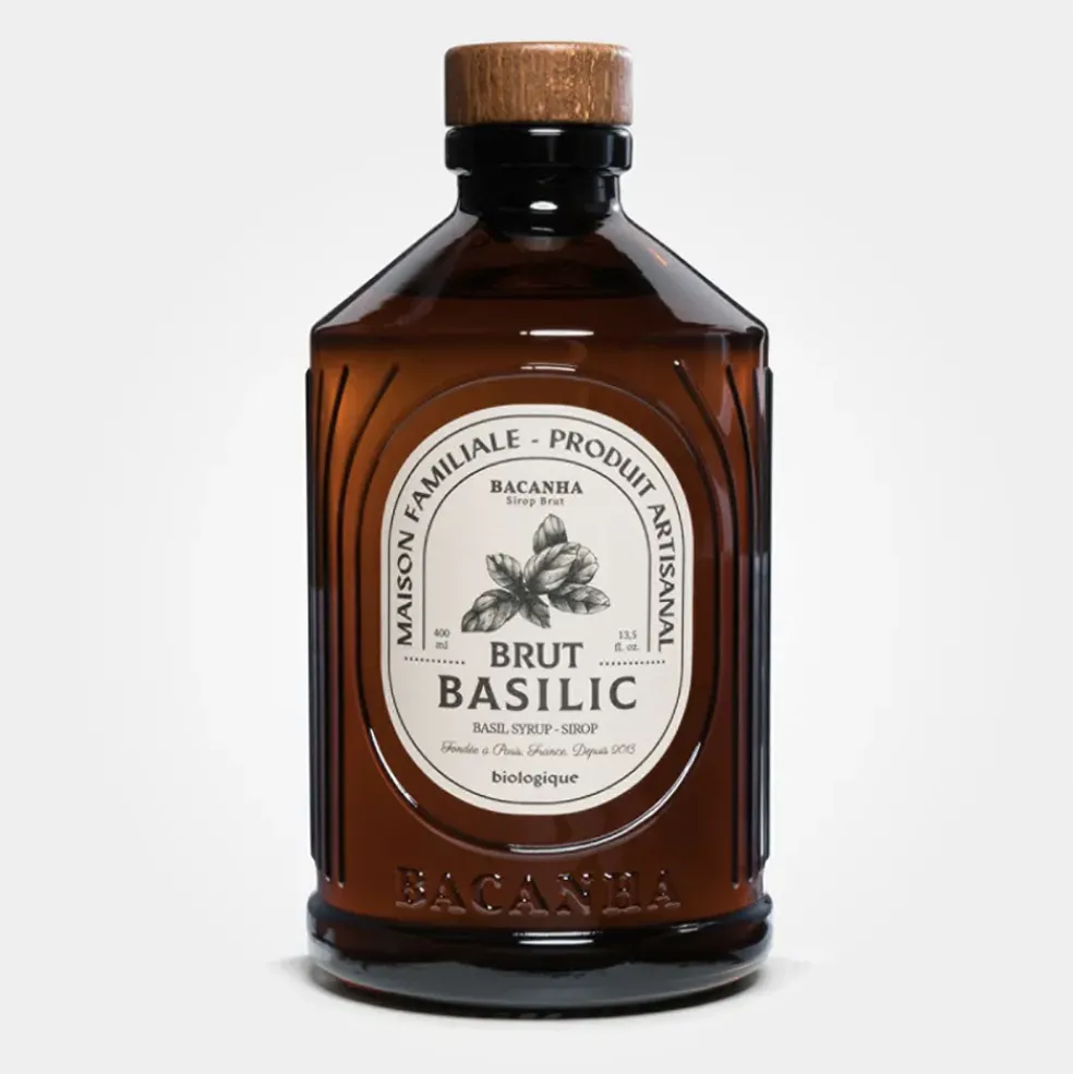 Sirop Brut de Basilic - 400 ml