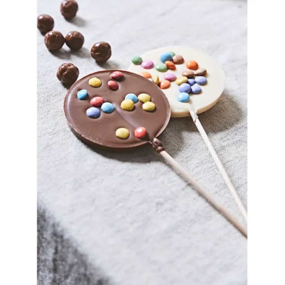 Sucette chocolat blanc surp party 50g